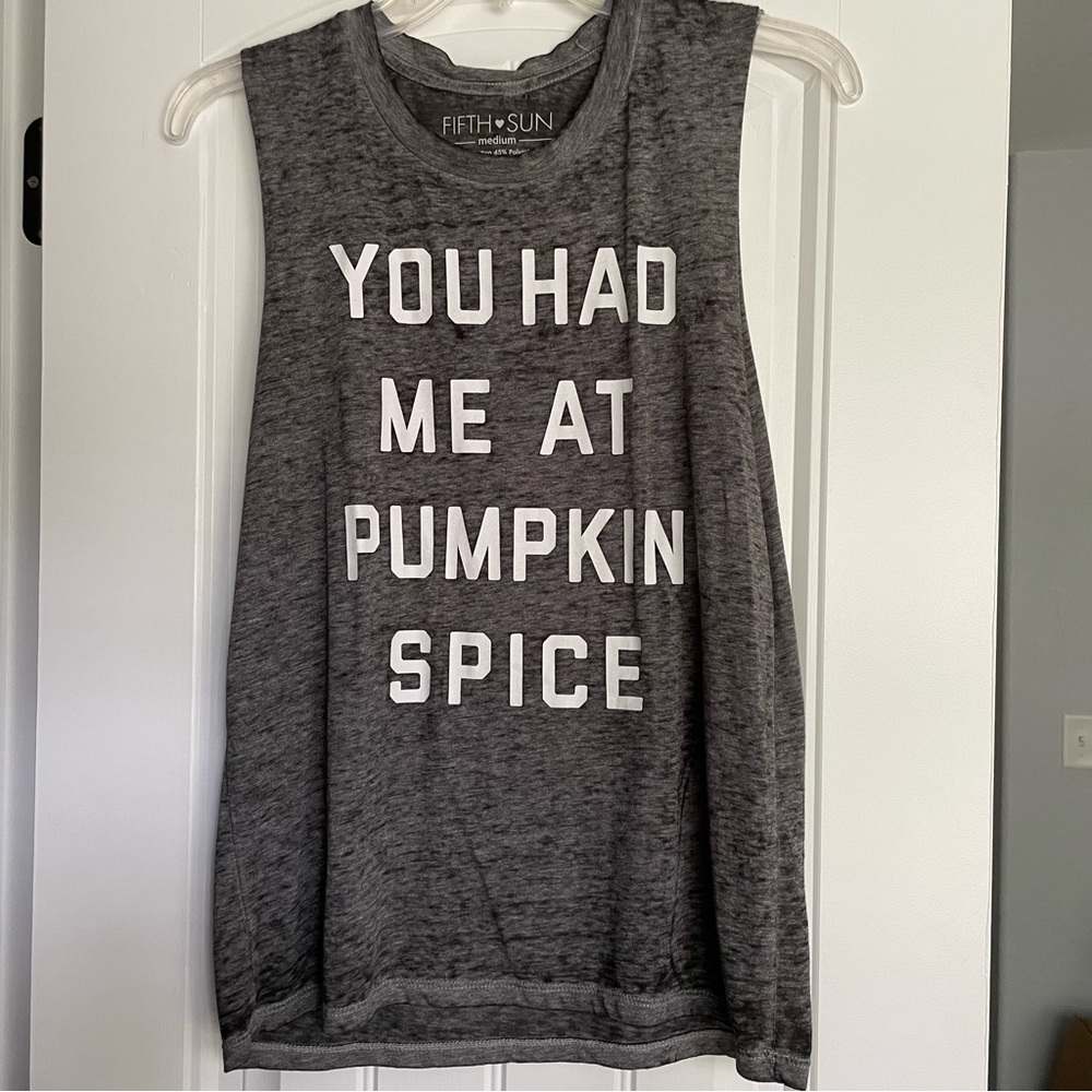 Pumpkin Spice Tank Top